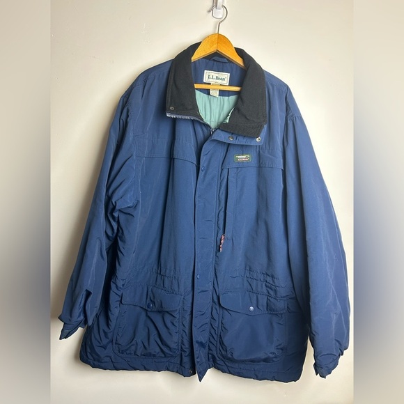 L.L. Bean Other - VTG L.L.Bean Thinsulate Ultra Jacket Mens XXL Parka Military Outdoor Zipper Blue